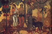 Paul Gauguin Holiday preparations china oil painting artist
